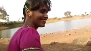 Desi indian blowjob hard outdoor with bf
